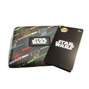 Funko Pop Disney Star Wars light saber zippy wallet NWT WLT